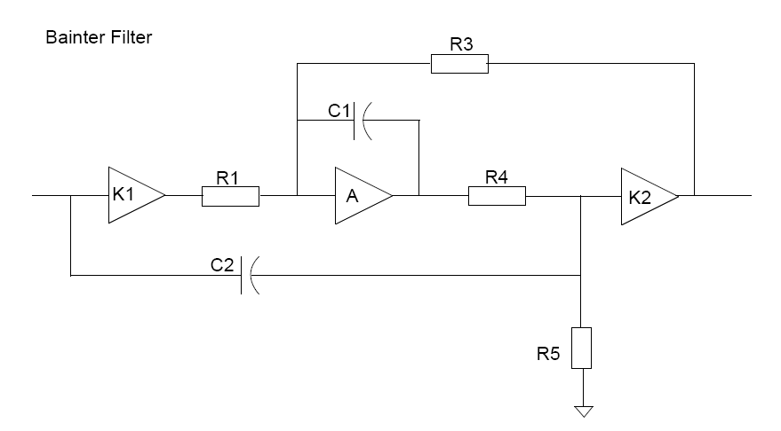 Bainter Filter Schmatic